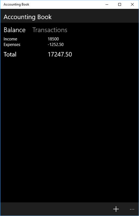 Accounting Book Screenshots 1
