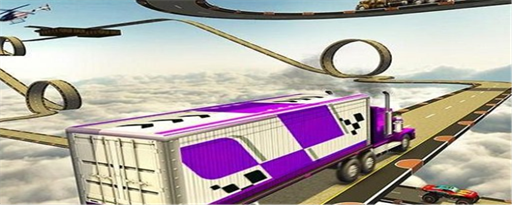 18 Wheeler Impossible Stunt Game marquee promo image