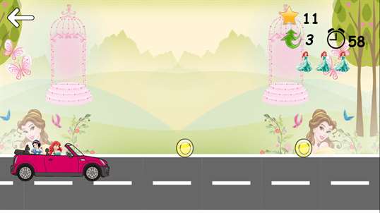 Princess Crazy Car screenshot 3