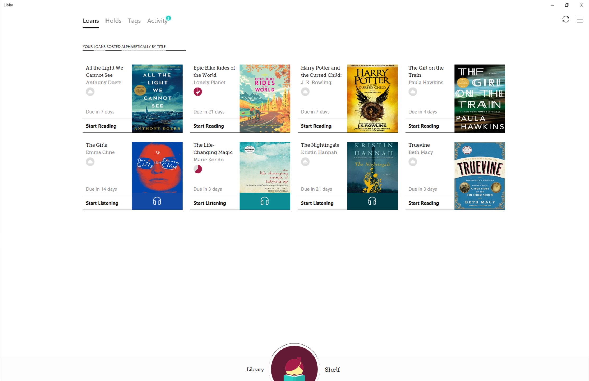 Libby, by OverDrive for Windows 10 Mobile