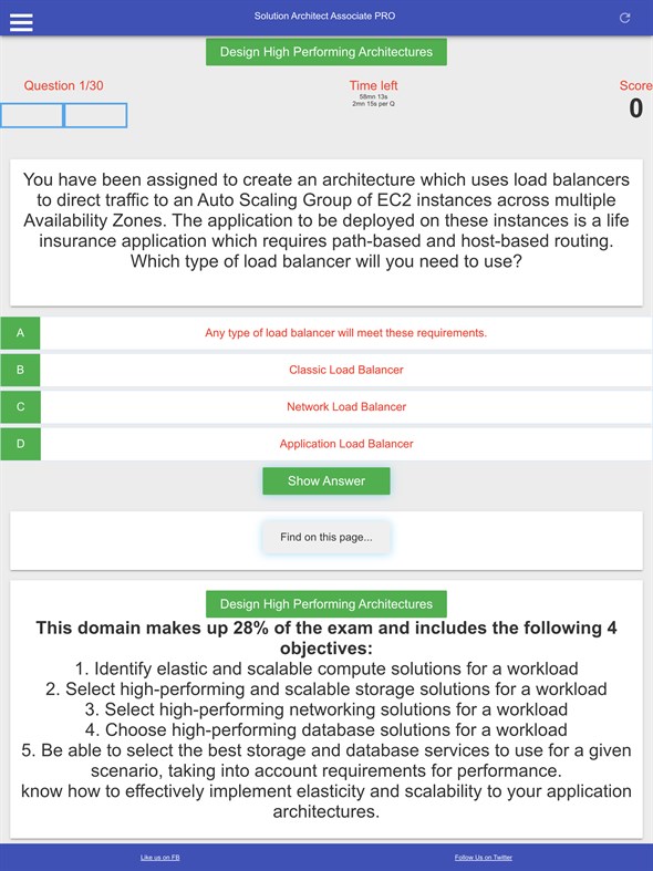 #2. AWS Cert Solution Architect Associate Prep Pro (Windows) Podle: Djamgatech Corp