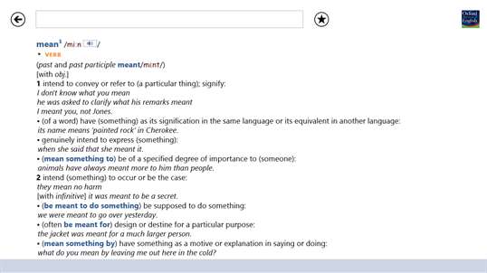 Oxford Dictionary of English screenshot 2