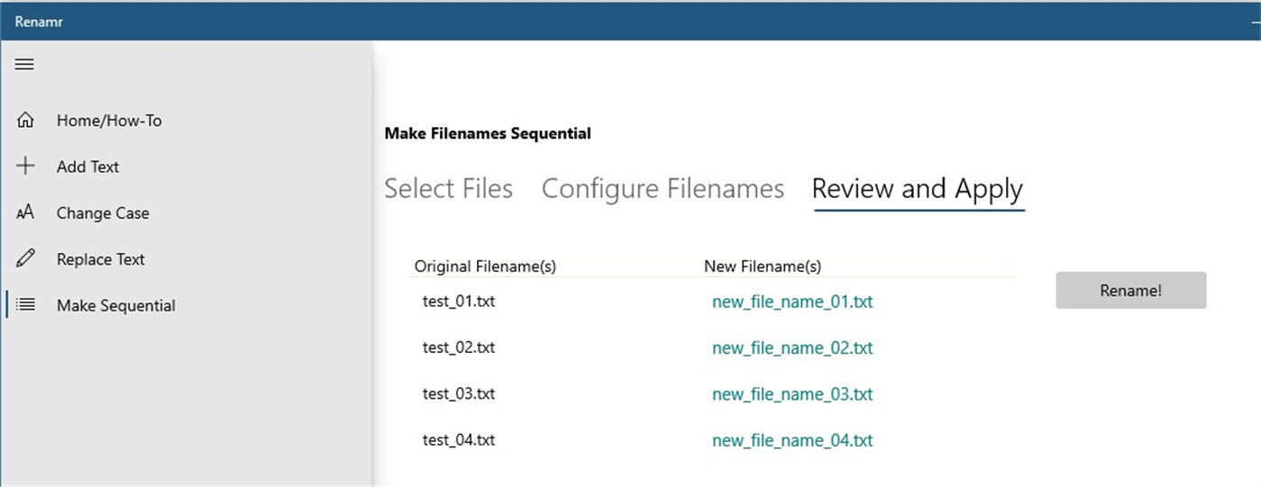 #3. Renamr (Windows) 由: ApApps