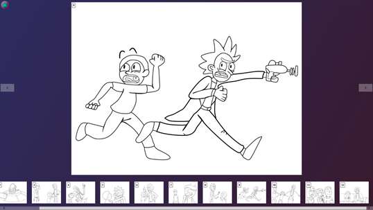 Rick and Morty Paint screenshot 4