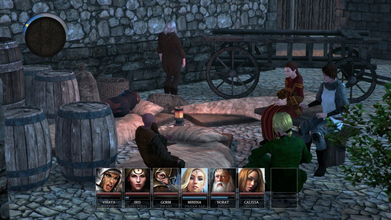 Realms of Arkania: Star Trail screenshot 2
