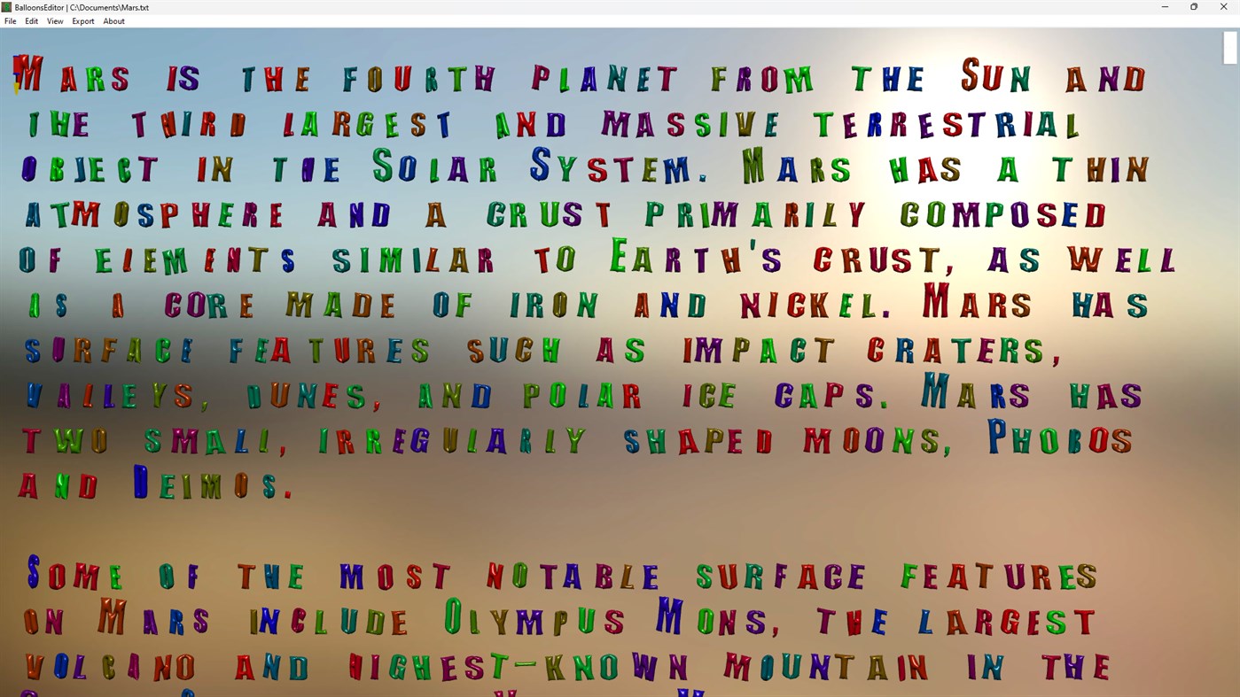 #7. Balloons Editor (Windows) 由: FOCUS INTERACTIVE LLC