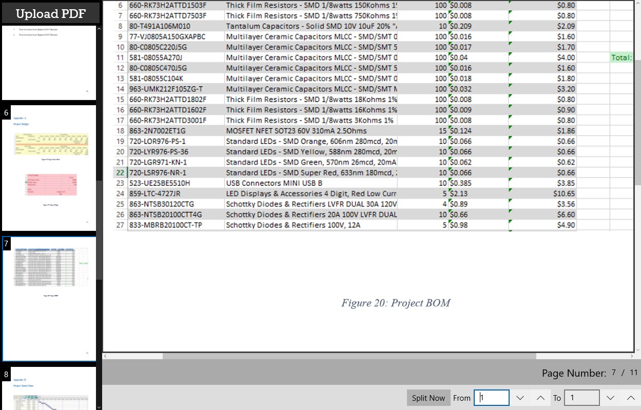 PDF Separator for Windows 10