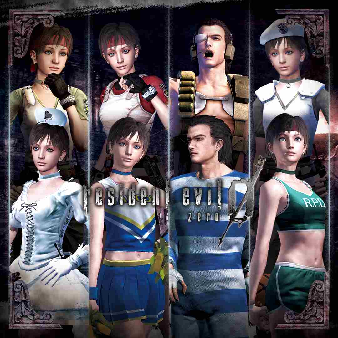 Resident Evil 0 Pacote Completo de Roupas Alternativas