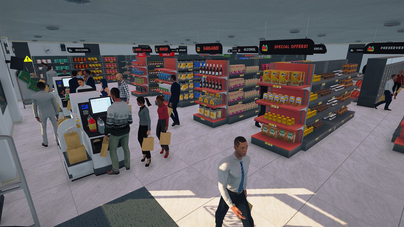 #3. Supermarket Simulator (Windows) Av: NAISU