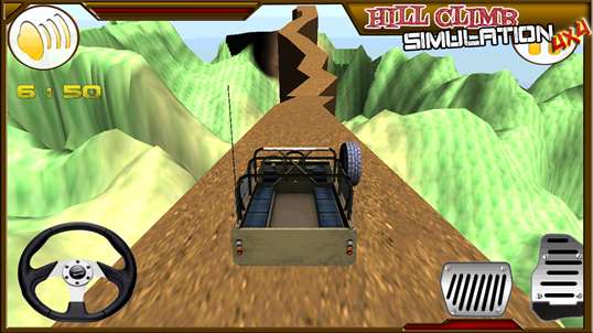 Hill Climb Simulation 4x4 screenshot 5