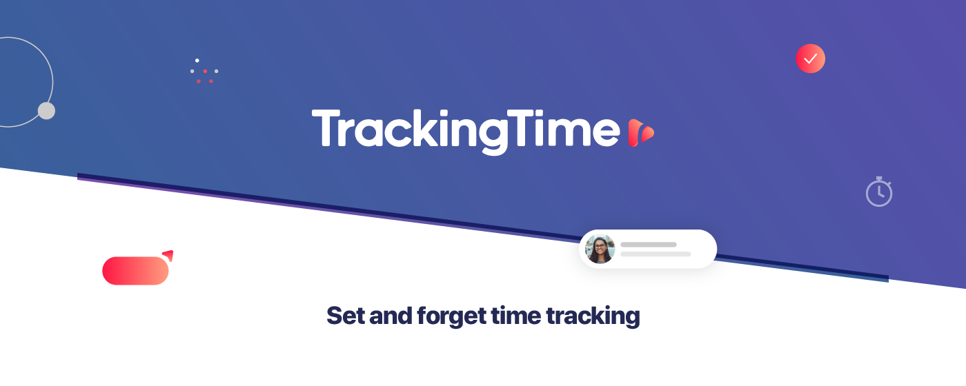 Tracking Time | Time Tracker Button marquee promo image