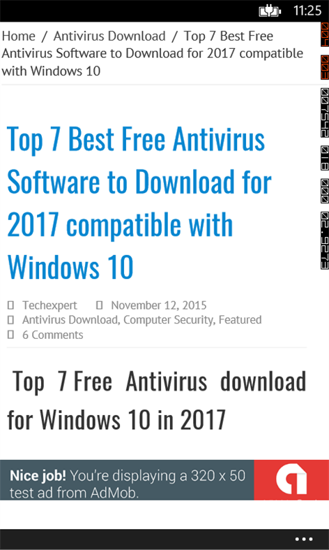 Top Best Antivirus for Windows Screenshots 1