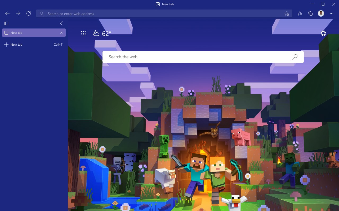 Minecraft New Tab