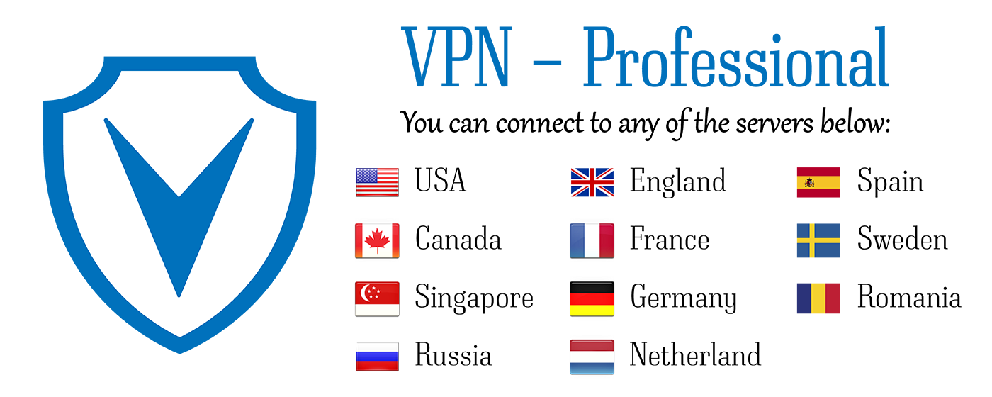 VPN Professional - Free Unlimited VPN Proxy promo image