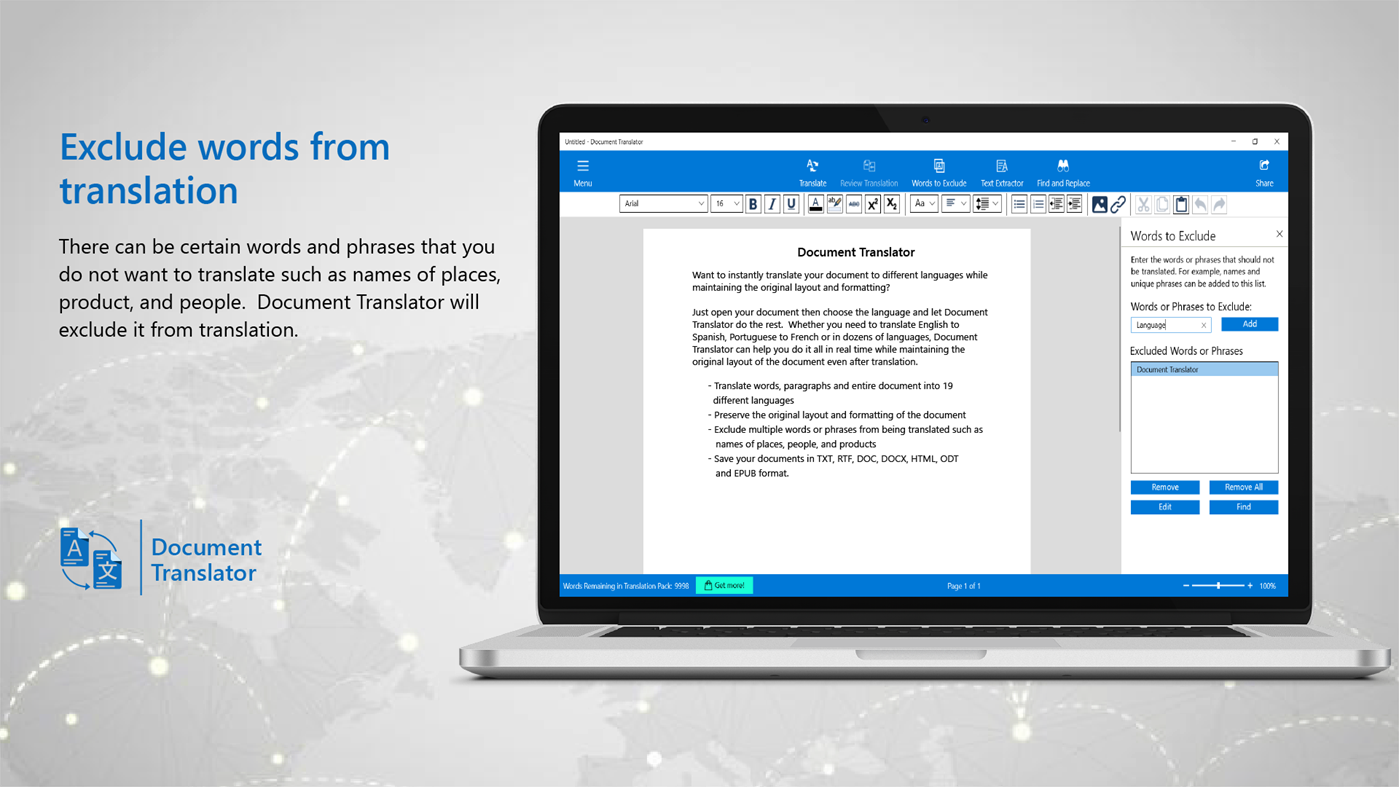 #4. Document Translator (Windows) Ved: DeskShare