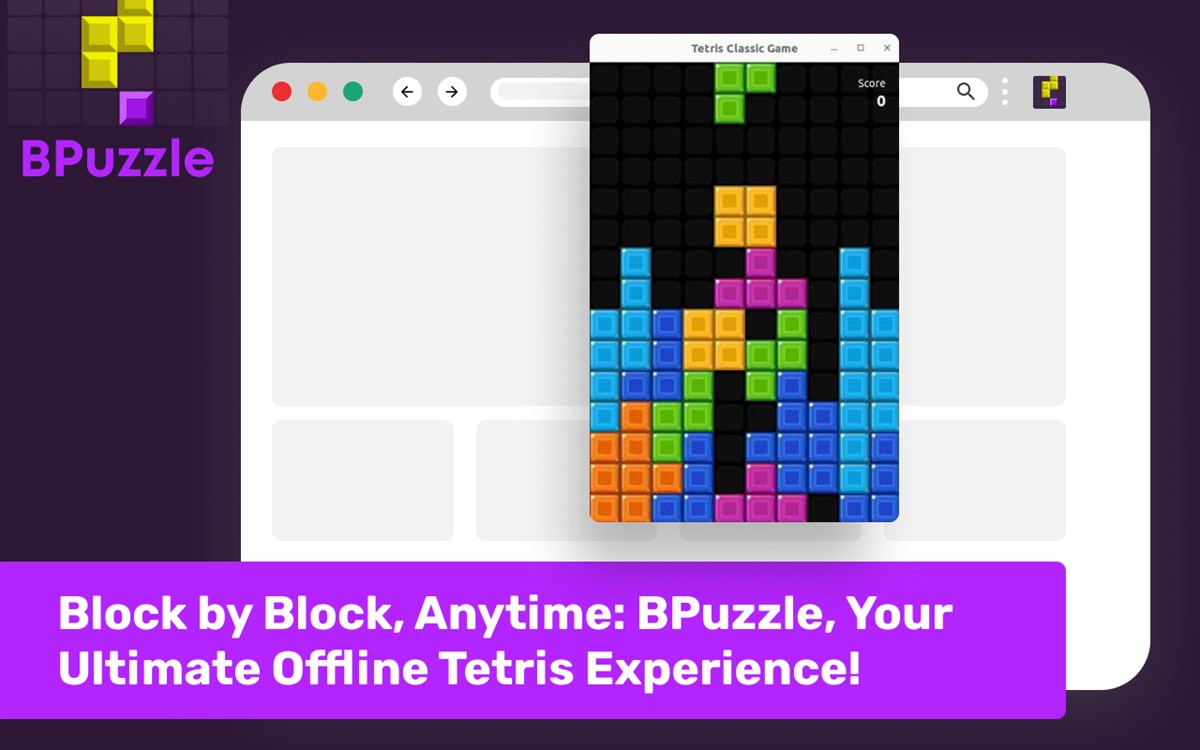 BPuzzle Tetris Puzzle Game