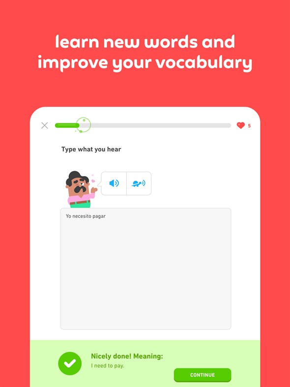 #5. Duolingo - Language Lessons (Windows) By: Duolingo Inc.