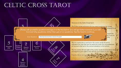 Celtic Cross Tarot Screenshots 1