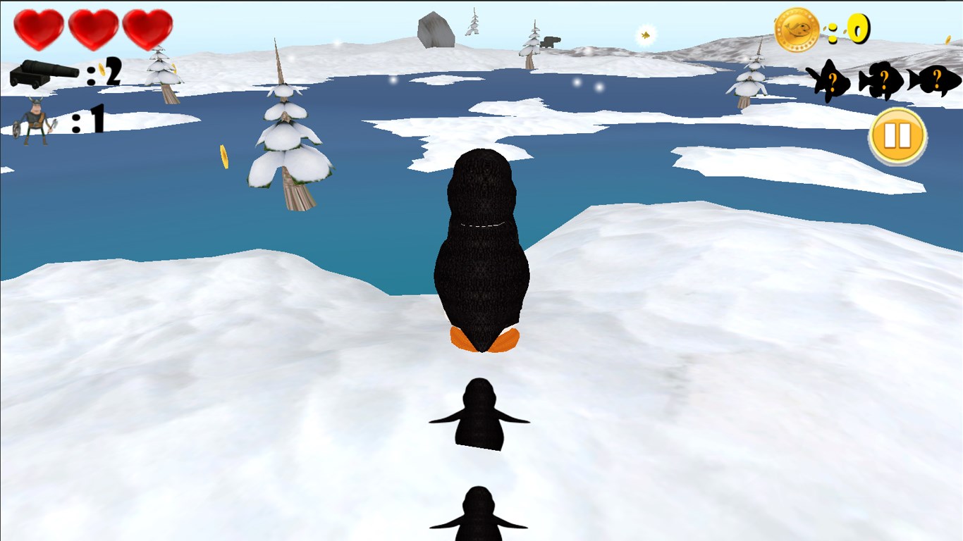 Пингвин бита игра