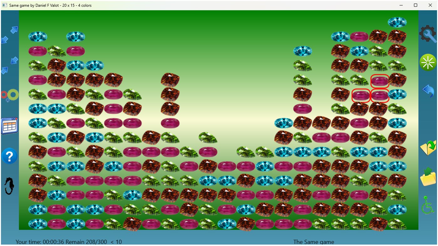 #1. Same-Solitaire (Windows) Podle: Daniel F Valot