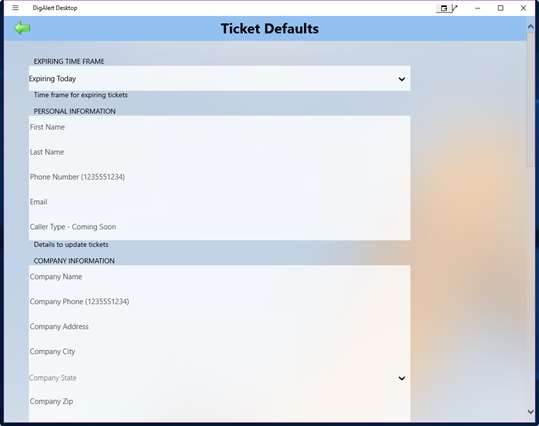 DigAlert Desktop screenshot 3
