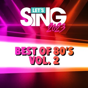 Let's Sing 2023 Best of 80's Vol. 2 Song Pack cover image