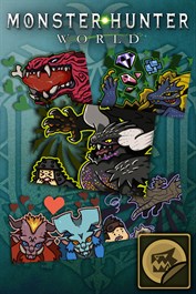 Sticker Set: Monsters of the New World