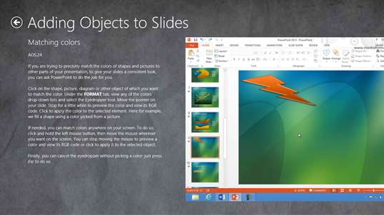 Video Training PowerPoint 2013 screenshot 5