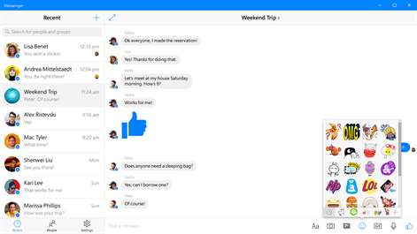 Messenger (Beta) Screenshots 1