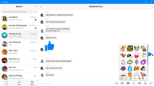 Messenger (Beta) screenshot 1