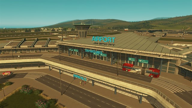 Cities: Skylines Remastered - Airports screenshot 1