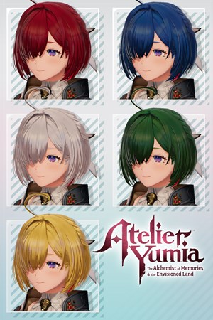 Ателье Юмия: набор дополнительных цветов для волос