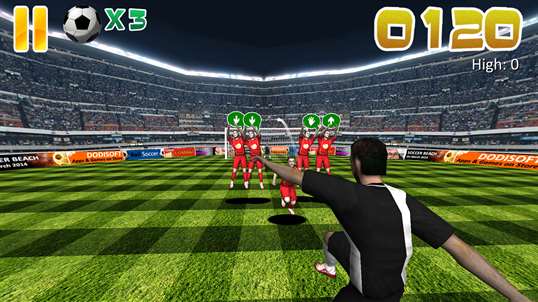 Ball Soccer (Flick Football) screenshot 2