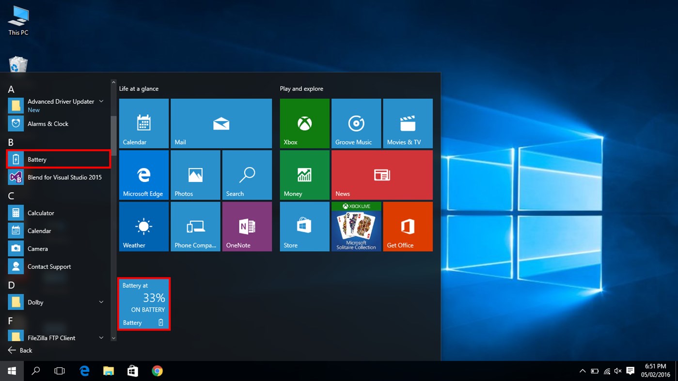 #5. Save Battery (Windows) 作者: KANJI KERALIYA