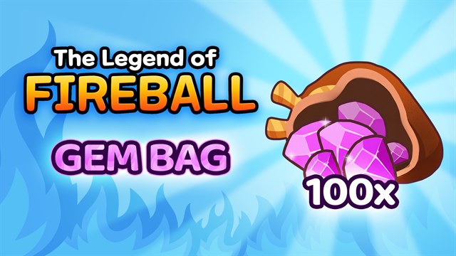 The Legend Of Fireball: Gem Bag - 100 screenshot 1