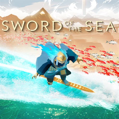 Sword of the Sea 的方塊畫面