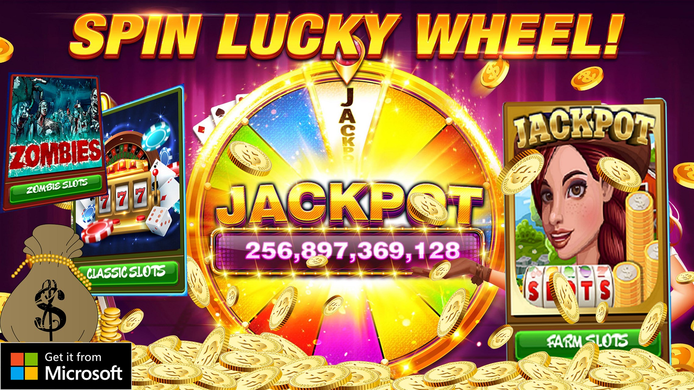 Slot Games: Casino Slots 777 - Windows 'ਤੇ ਮੁਫ਼ਤ ਡਾਉਨਲੋਡ ਕਰੋ ਅਤੇ ਚਲਾਓ |  Microsoft Store