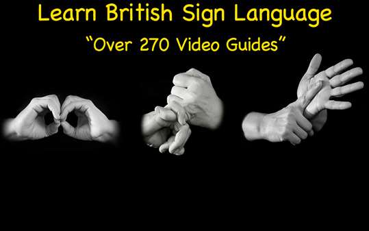 Learn British Sign Language screenshot 1