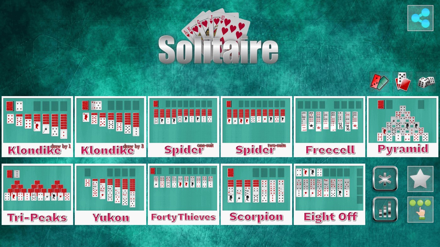#1. Solitaire 11 (Windows) di: ALGOTECH SOFTWARE