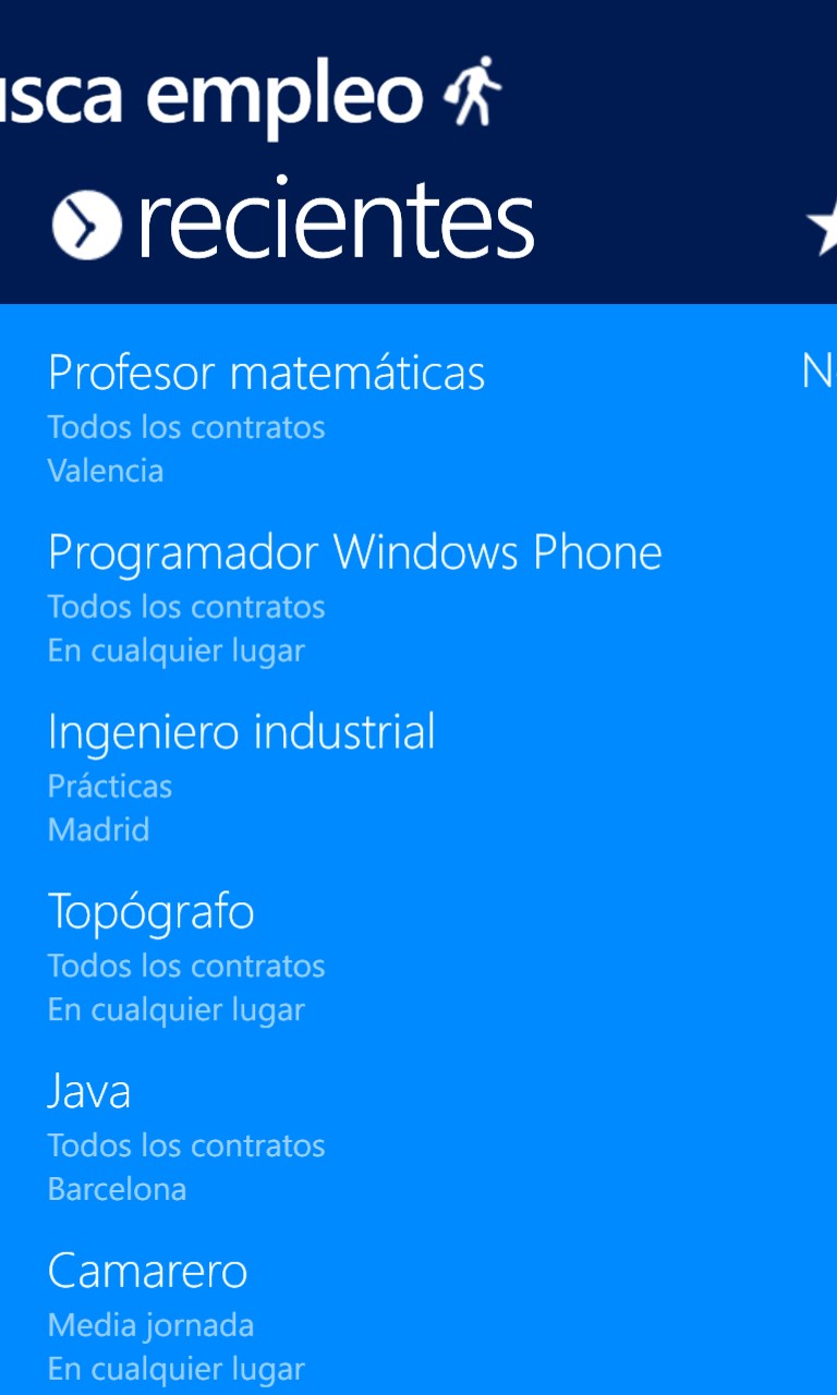 Captura de Pantalla 2 Busca empleo windows