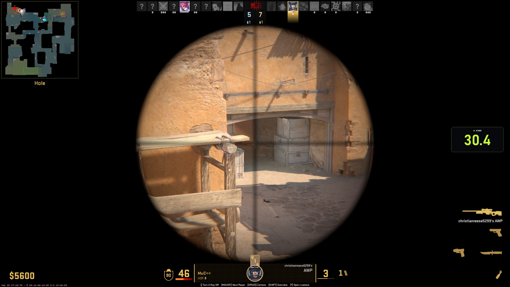 Bomb Timer for Counter Strike 2 screenshot