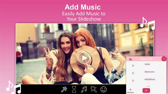 Slideshow Maker with Music FX - Music Video Maker screenshot 3