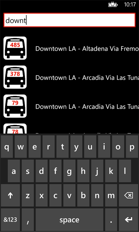 LA Metro Transit Screenshots 2