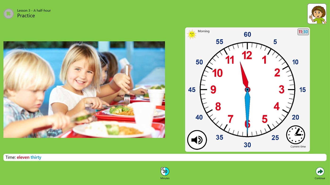 #4. Learning to tell Time (Windows) De: pmq software