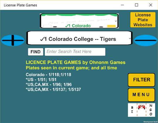 License Plate Games screenshot 2
