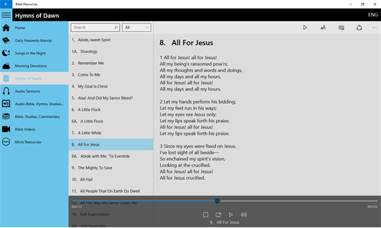 Bible Study Tools - Audio, Video screenshot 4