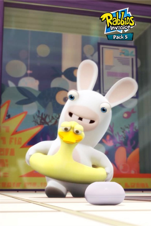 RABBIDS INVASION - PACK #5 SEASON ONE Xbox Series X|S and Xbox One cover art