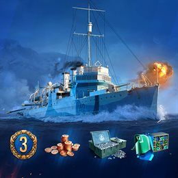 Aperçu World of Warships: Legends. Guerrier de la Navy