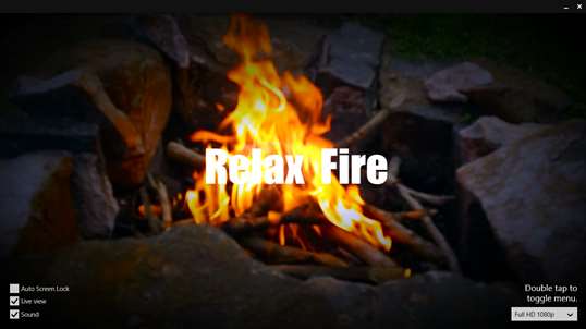 Relax Fire Lite screenshot 1