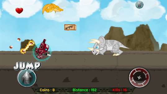 Robot Brothers vs Dinosaurs screenshot 2